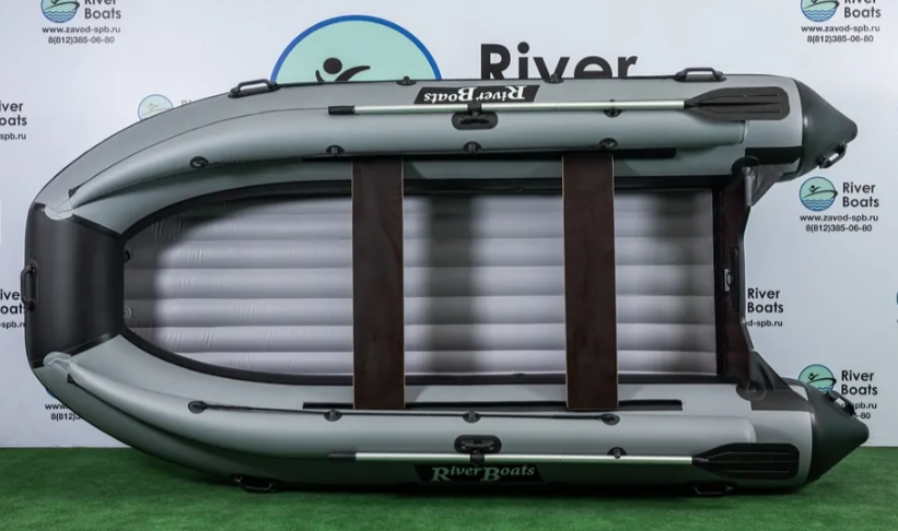 Лодка ПВХ нднд RiverBoats RB - 410 + Фальшборт (НДНД)