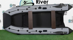 Лодка ПВХ РИБ RiverBoats RB - 380 (Встроенный рундук) (NEW)