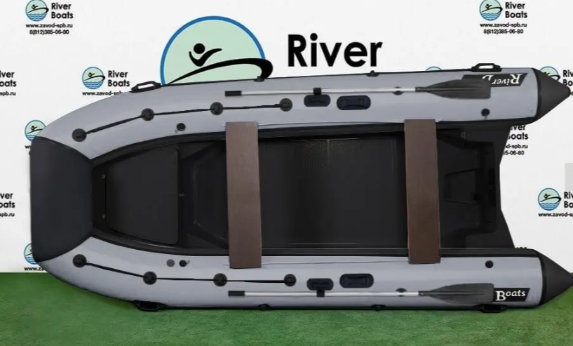 Лодка ПВХ РИБ RiverBoats RB(встроенный рундук) - 400