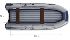 Лодка нднд Флагман DK 390 I JET