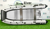 Лодка ПВХ РИБ RiverBoats RB-430 (Встроенный рундук) (транец S — 410 мм)