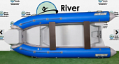 Лодка ПВХ РИБ RiverBoats RB(встроенный рундук) - 400