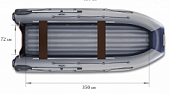 Лодка нднд Флагман DK 410 I JET